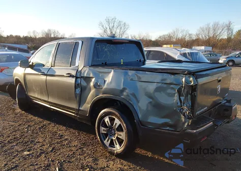 2017 Honda Ridgeline Rtl-T из США, поврежденный, VIN 5FPYK3F61HB026489